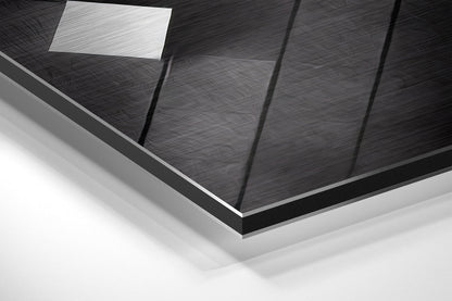 Shapes Brushed Aluminum Dibond Wall Art