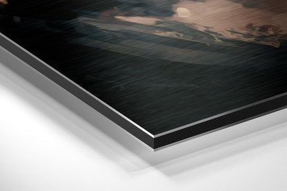 Beauty Brushed Aluminum Dibond Wall Art