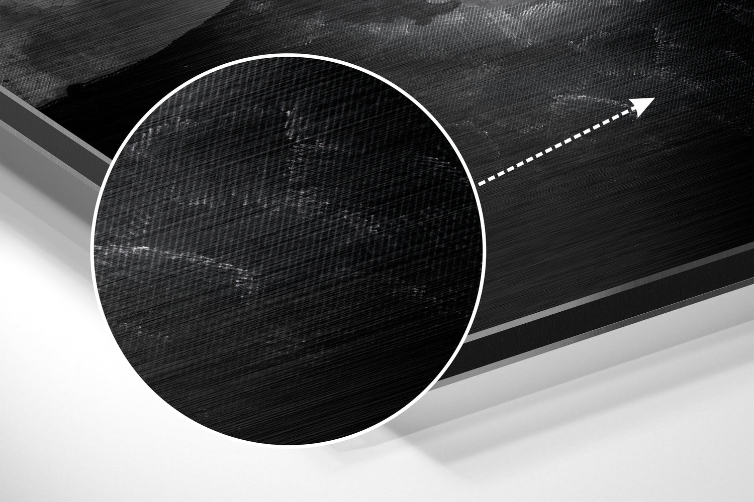 Women Brushed Aluminum Dibond Wall Art