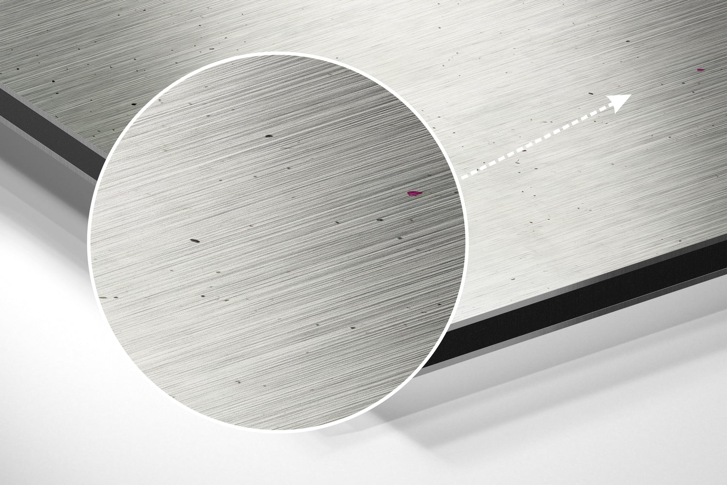 Amber Drip Get Shit Done Brushed Aluminum Dibond Wall Art