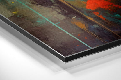 Robot Brushed Aluminum Dibond Wall Art