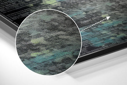Umbrella Brushed Aluminum Dibond Wall Art