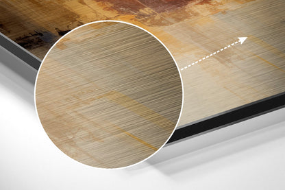 Beach Walk Brushed Aluminum Dibond Wall Art