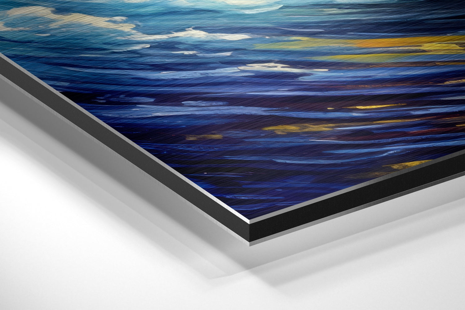 Through the Waves Brushed Aluminum Dibond Wall Art