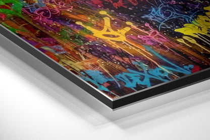 Eyes of the Ape Brushed Aluminum Dibond Wall Art