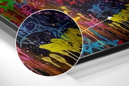 Eyes of the Ape Brushed Aluminum Dibond Wall Art