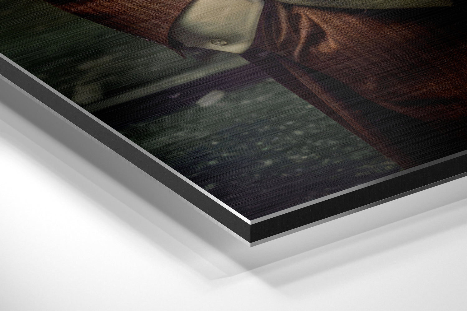 Bulldog Brushed Aluminum Dibond Wall Art