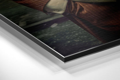 Bulldog Brushed Aluminum Dibond Wall Art