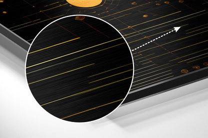 System Brushed Aluminum Dibond Wall Art