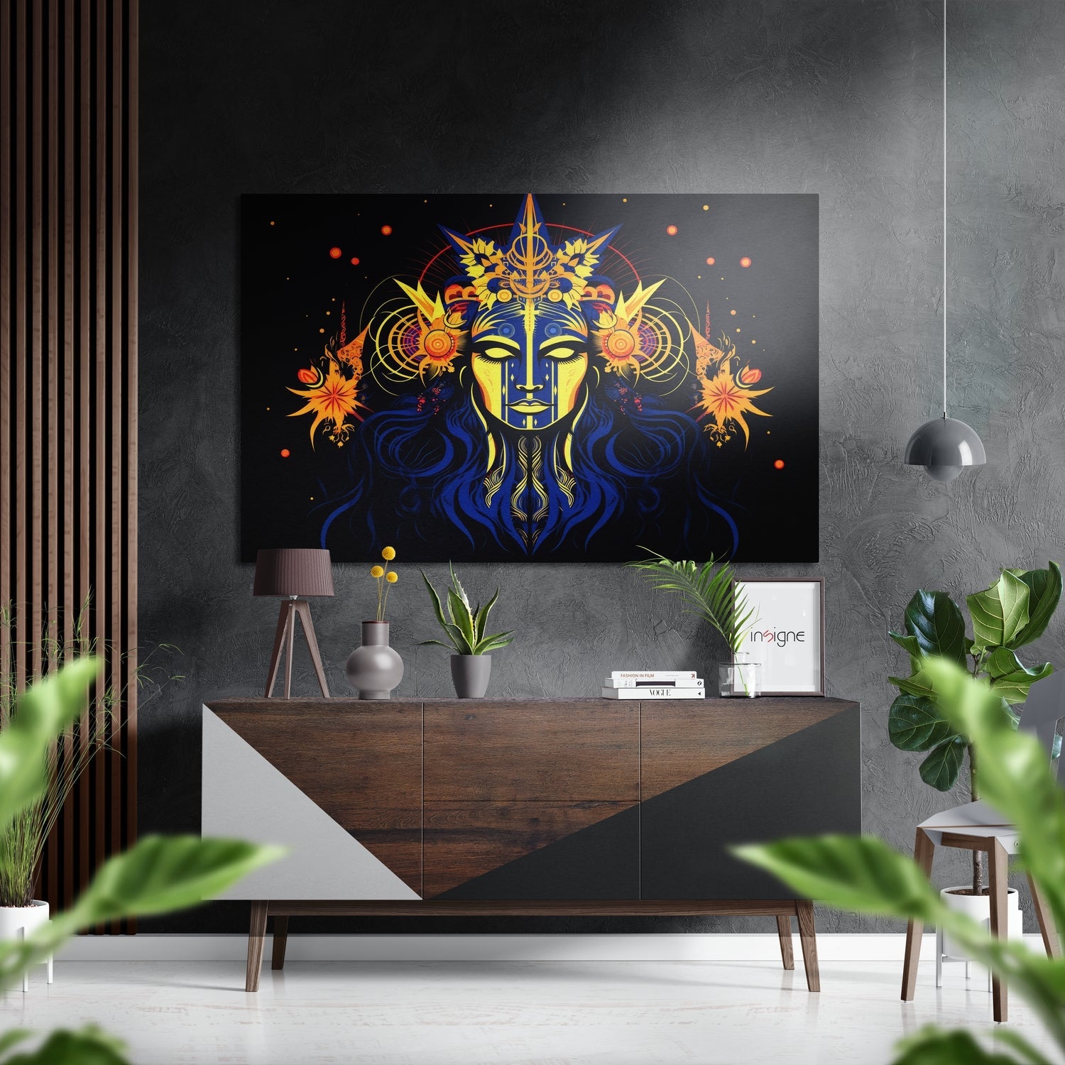 She Brushed Aluminum Dibond Wall Art