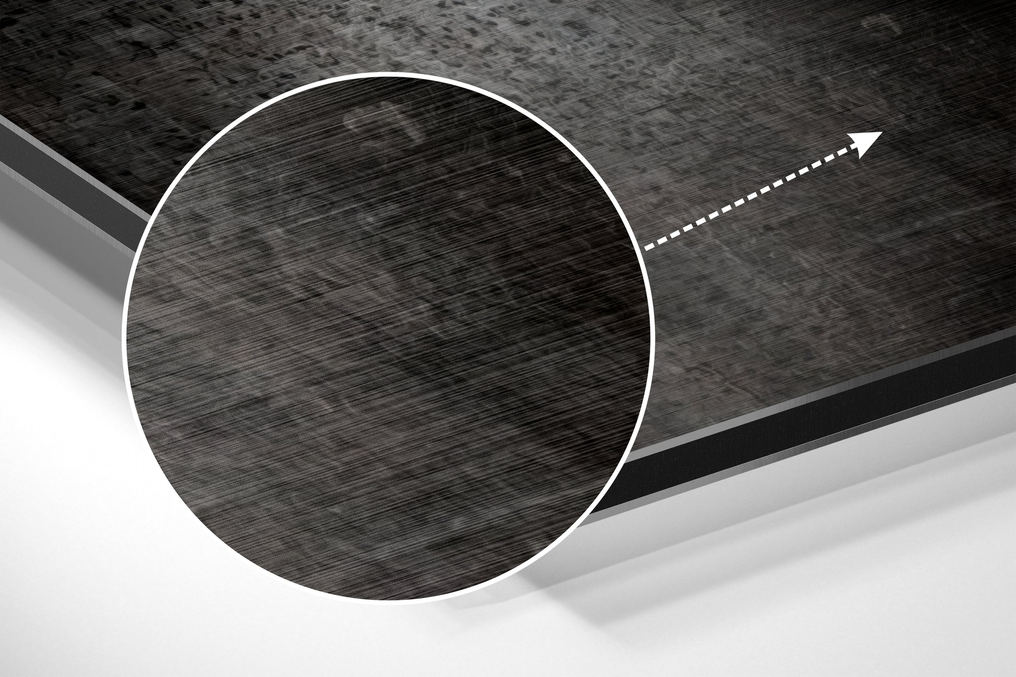 Dream Fulfiller Brushed Aluminium Dibond Wall Art