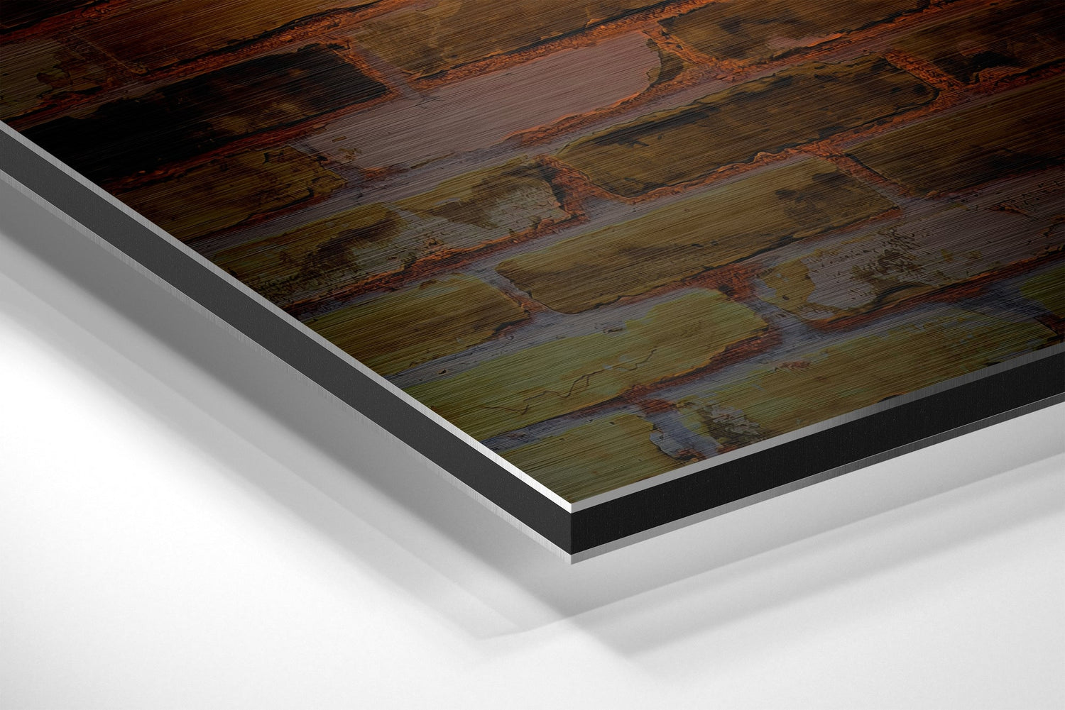Strive Brushed Aluminium Dibond Wall Art