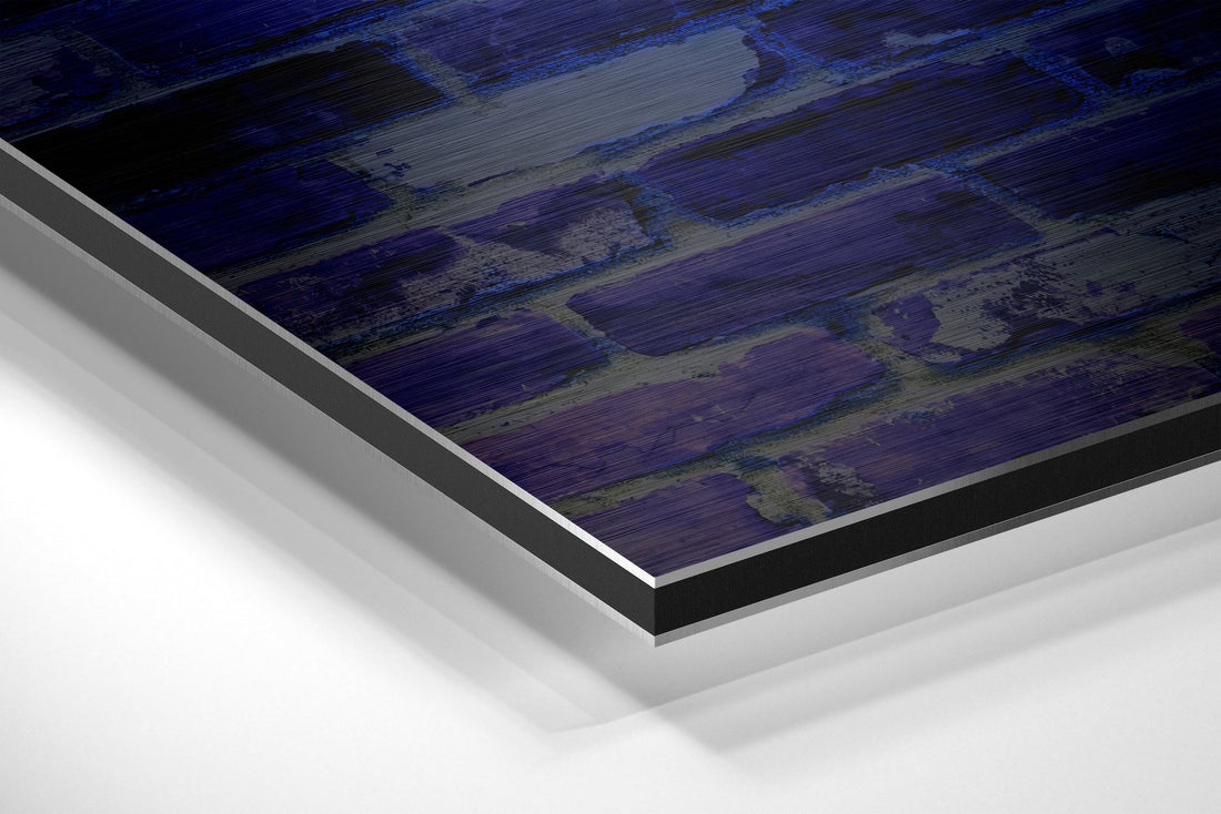 Lost Time Brushed Aluminium Dibond Wall Art