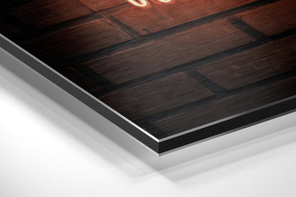 “You are” Brushed Aluminium Dibond Wall Art
