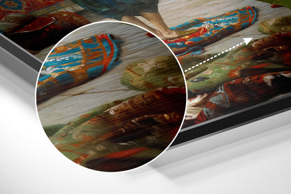 Rug Merchant Brushed Aluminium Dibond Wall Art