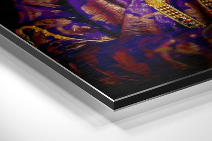 Krishna Brushed Aluminium Dibond Wall Art