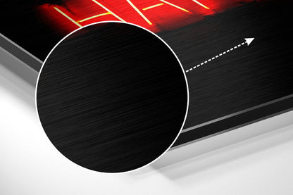 Over Thinking Brushed Aluminium Dibond Wall Art
