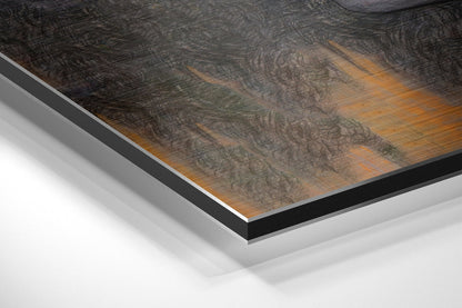 Sultan Brushed Aluminium Dibond Wall Art