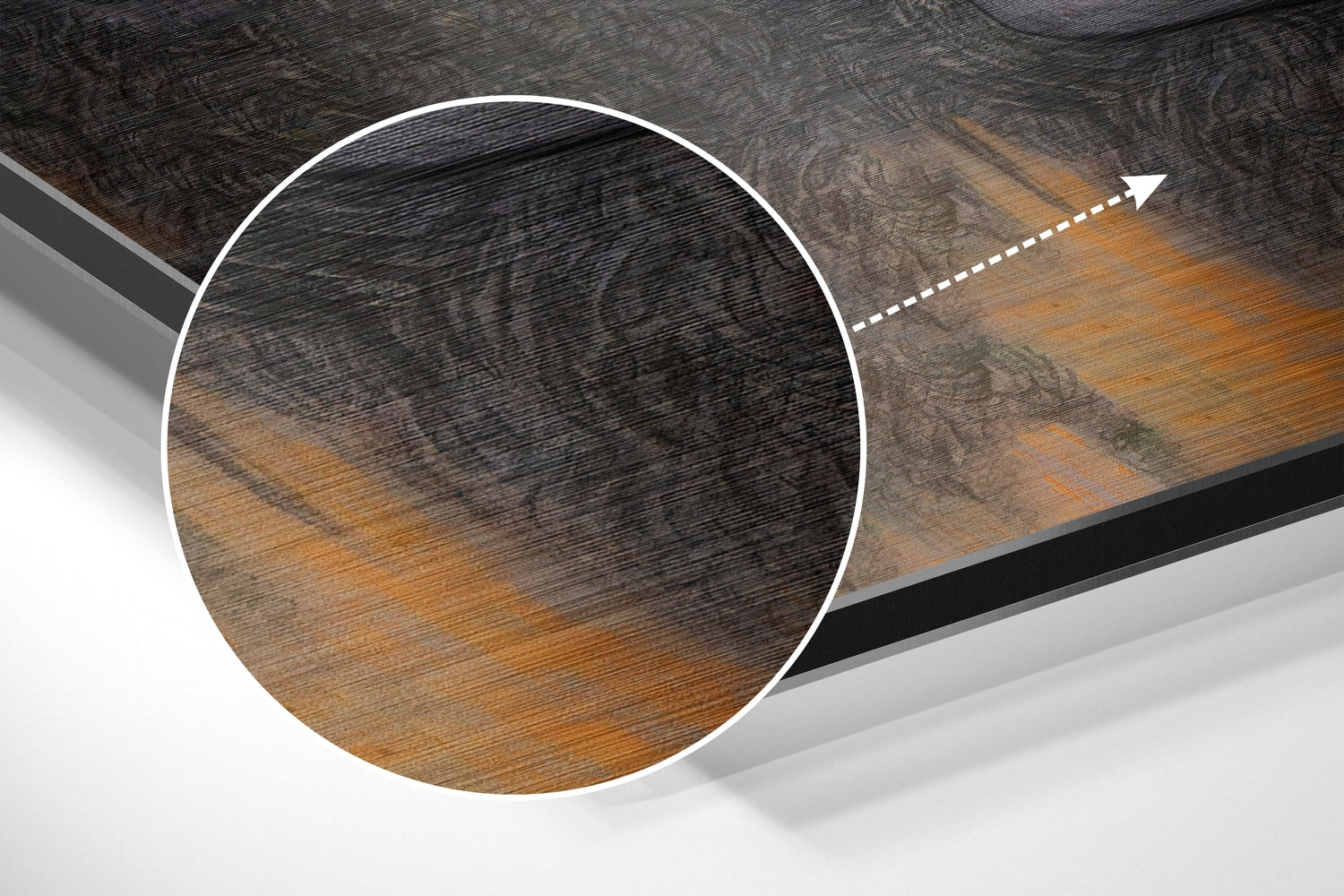 Sultan Brushed Aluminium Dibond Wall Art