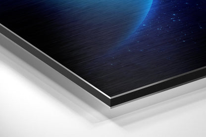 Uranus Brushed Aluminium Dibond Wall Art