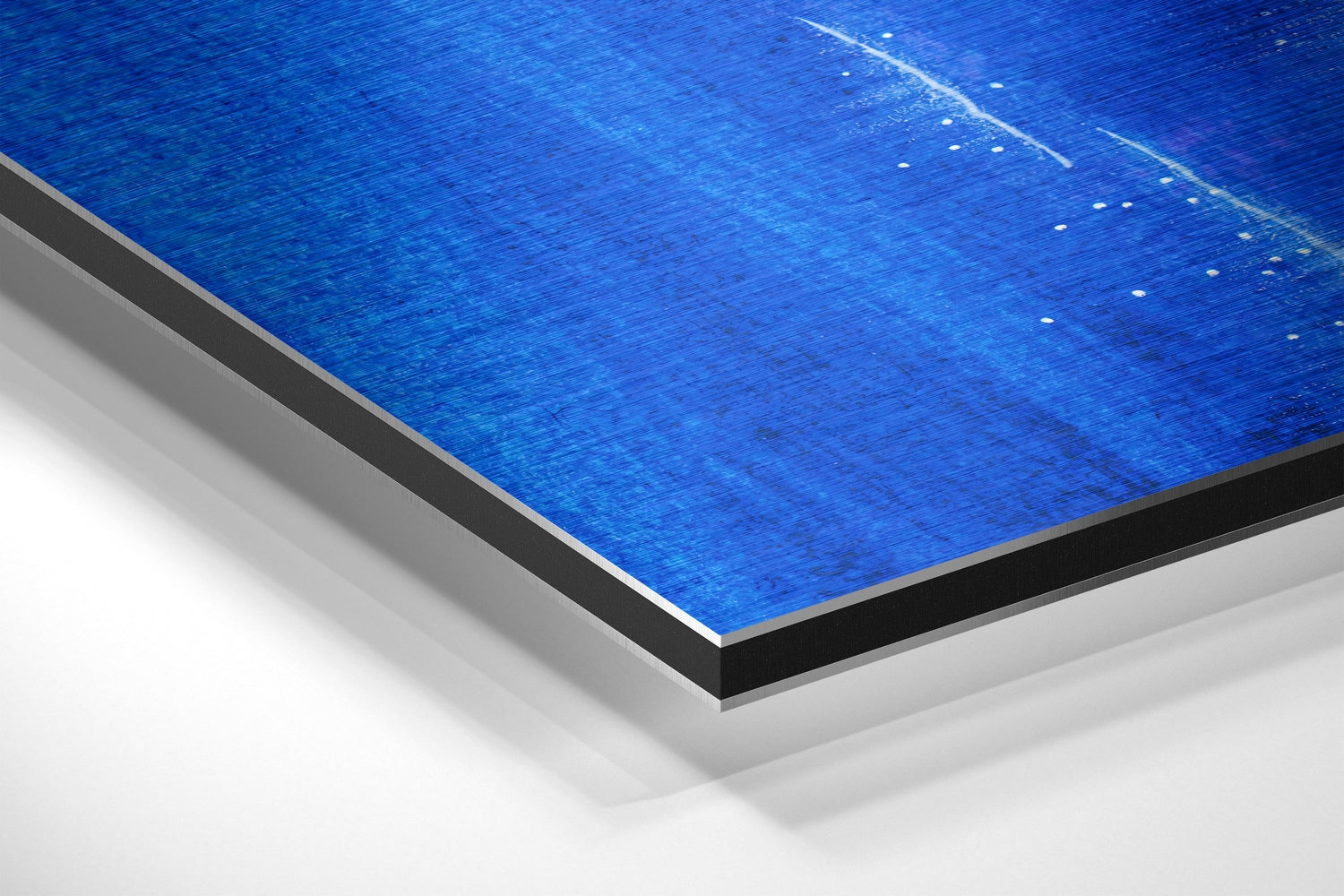 Beach Brushed Aluminium Dibond Wall Art