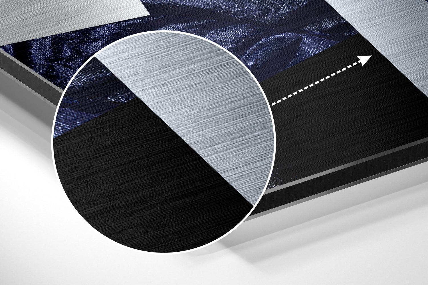 Faces of Her Brushed Aluminium Dibond Wall Art