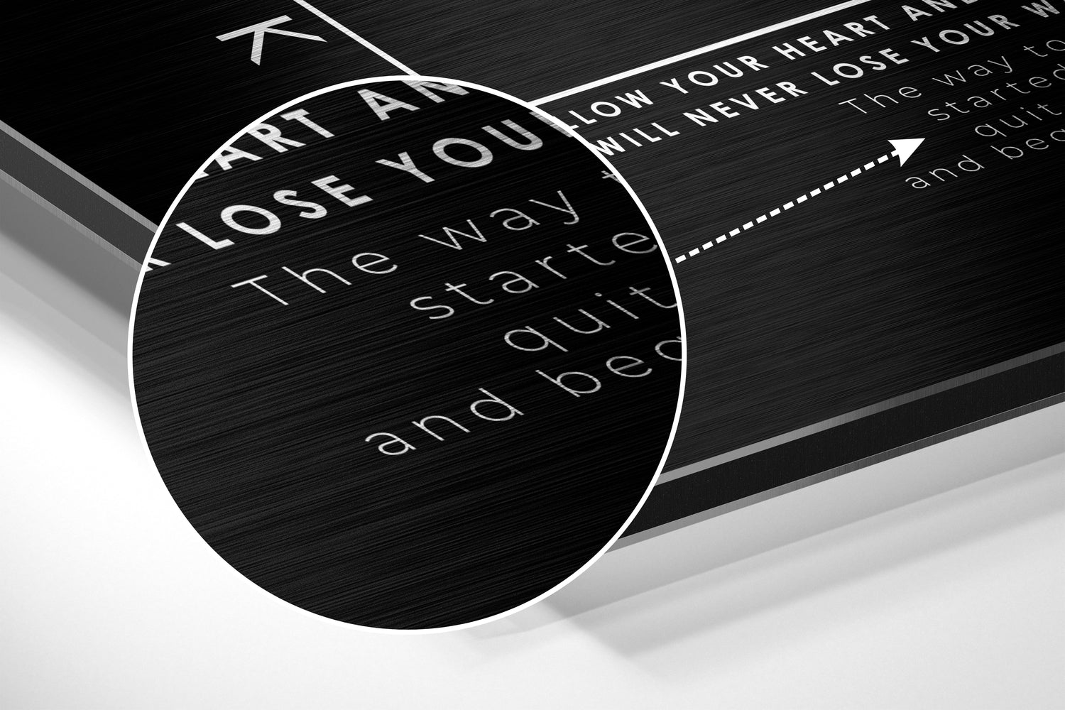 New York Brushed Aluminium Dibond Wall Art