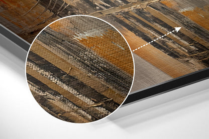 City Silhouette Brushed Aluminium Dibond Wall Art