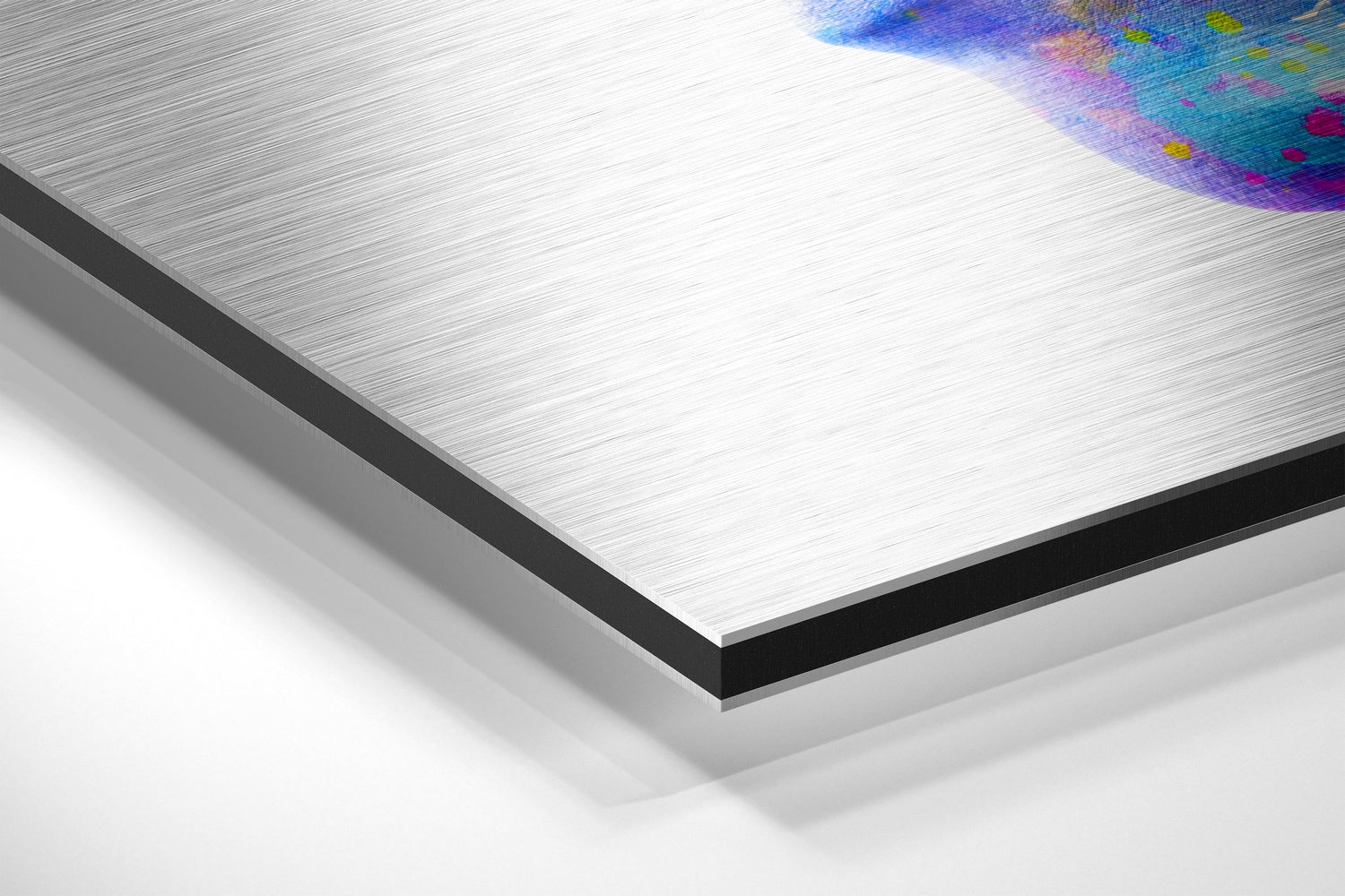 Blossoming Ideas Brushed Aluminium Dibond Wall Art