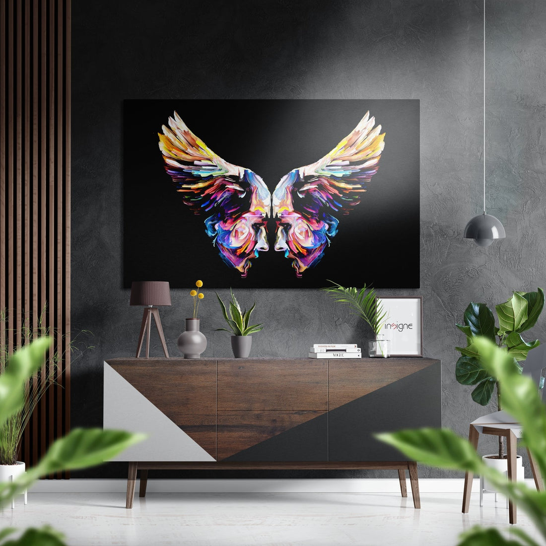 I See You Brushed Aluminium Dibond Wall Art