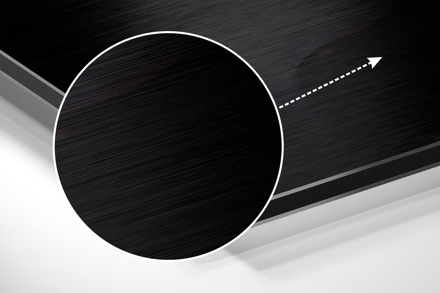 Noble Stance Brushed Aluminium Dibond Wall Art