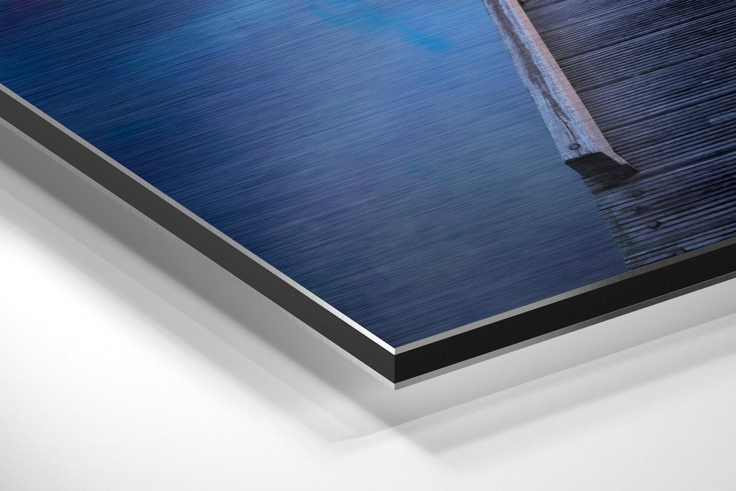 Quay Brushed Aluminium Dibond Wall Art