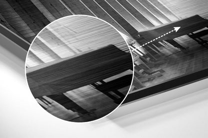 Alone Brushed Aluminium Dibond Wall Art
