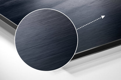 City View Brushed Aluminium Dibond Wall Art