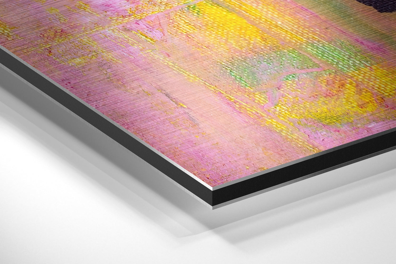 Retro Woman Brushed Aluminium Dibond Wall Art