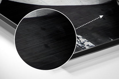Blue Eye Brushed Aluminium Dibond Wall Art