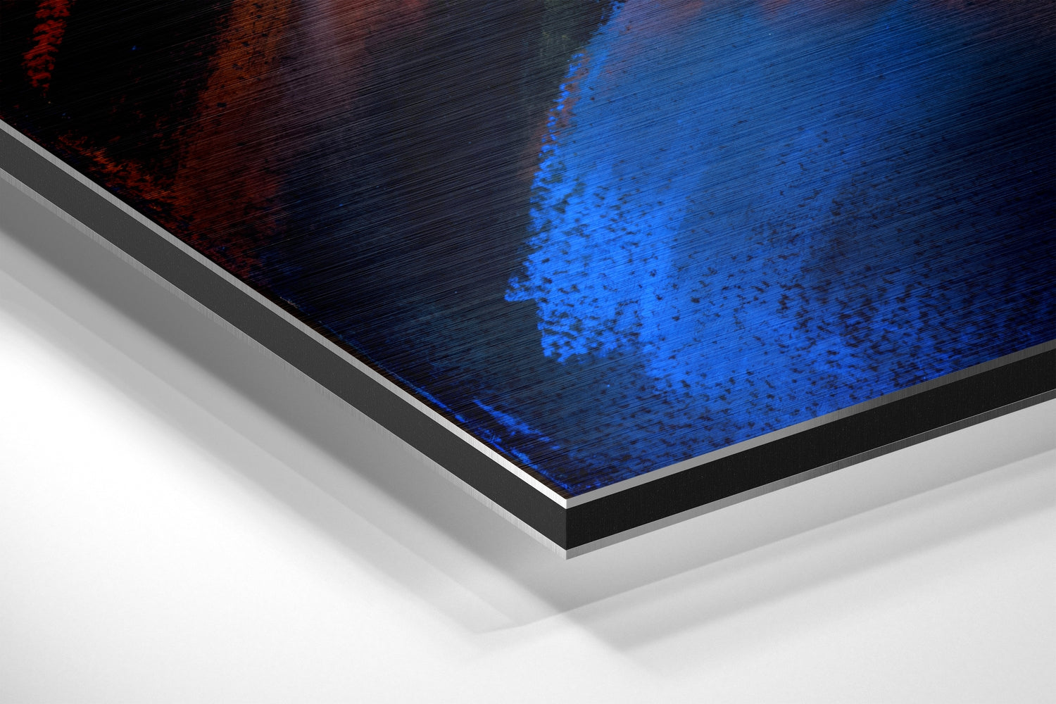 Horses in Love Brushed Aluminium Dibond Wall Art