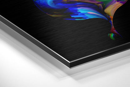 Butterfly Minds Brushed Aluminium Dibond Wall Art