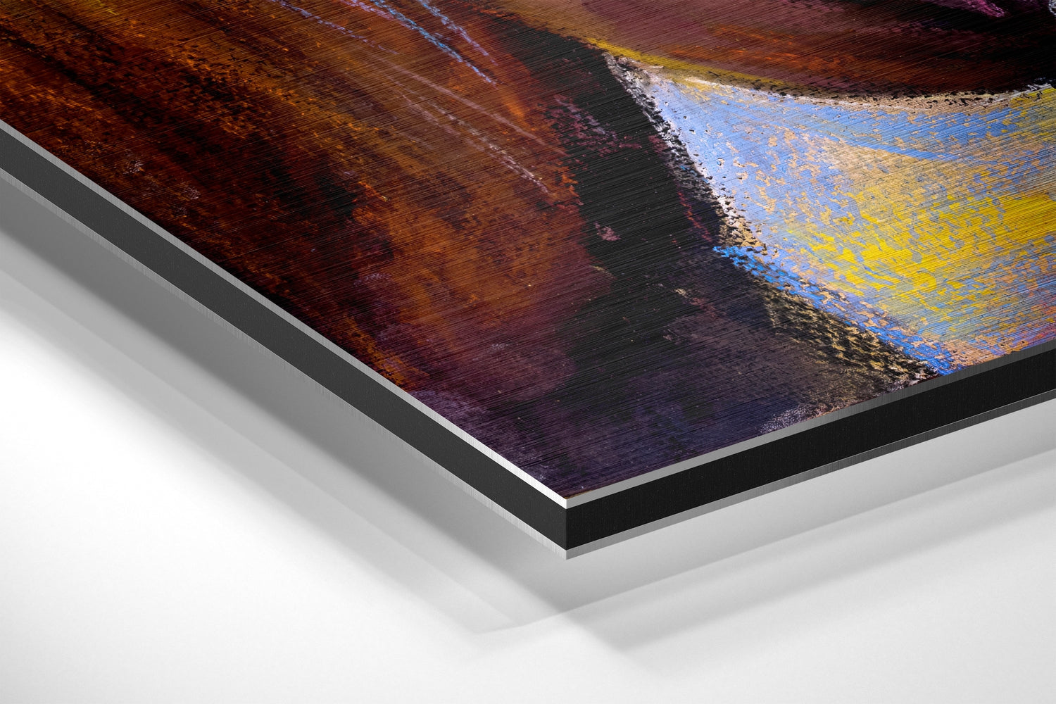 Horses Brushed Aluminium Dibond Wall Art