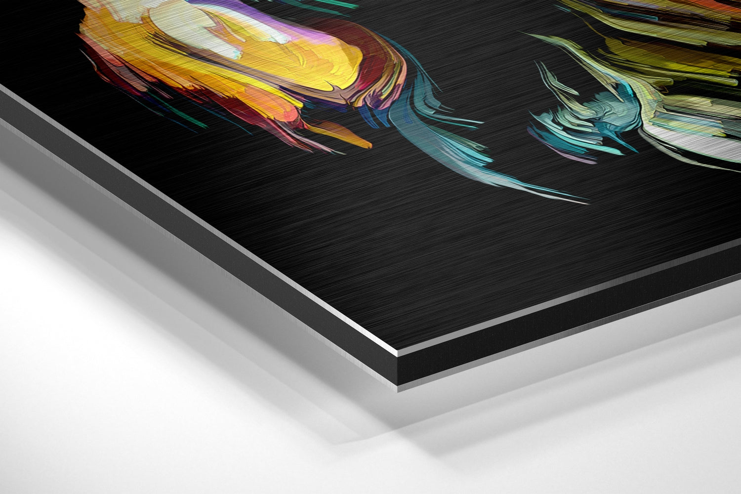 Wild Feelings Brushed Aluminium Dibond Wall Art