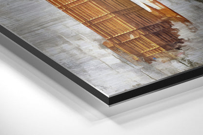 Iconic Buildings Brushed Aluminium Dibond Wall Art