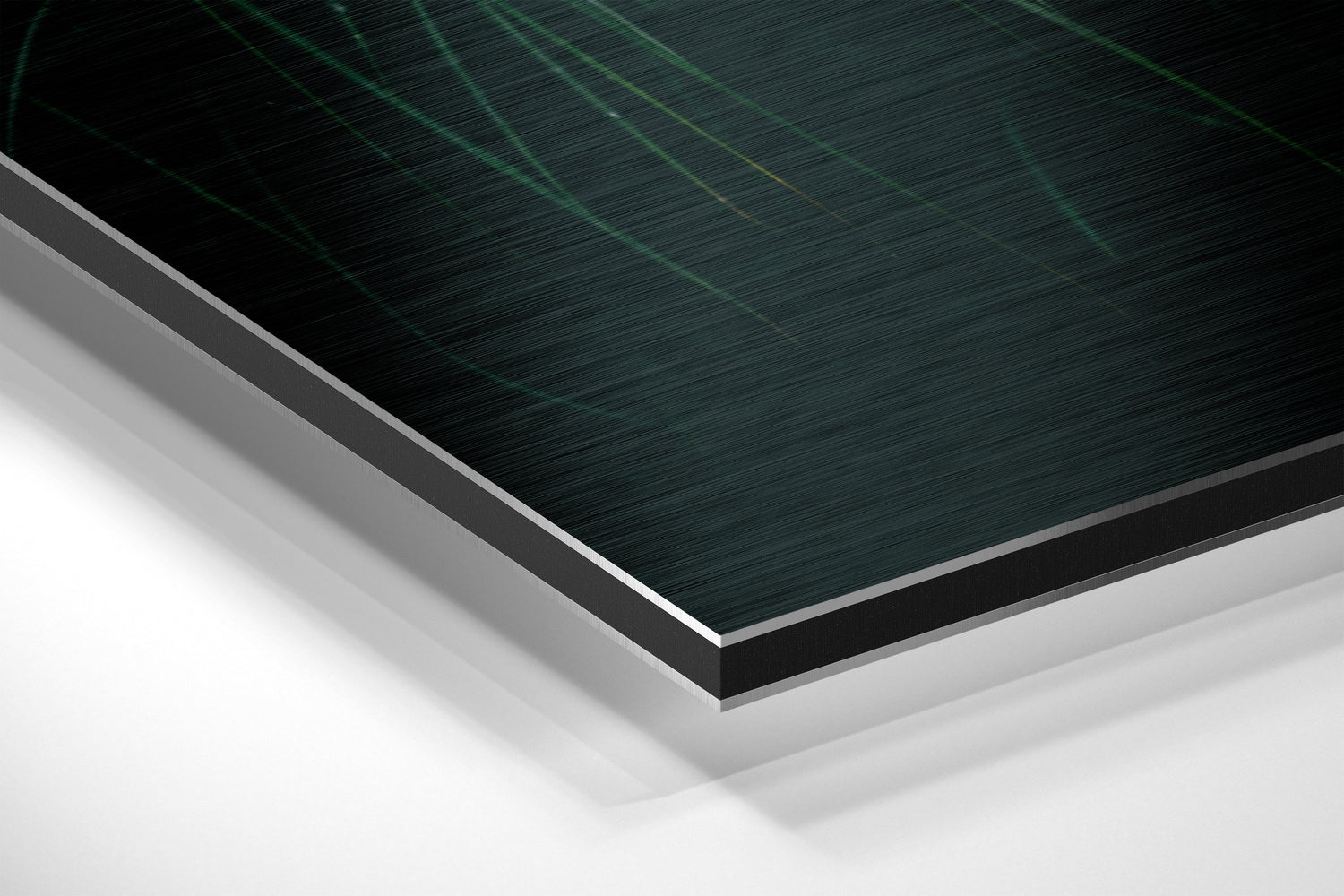 Umbrella Brushed Aluminium Dibond Wall Art