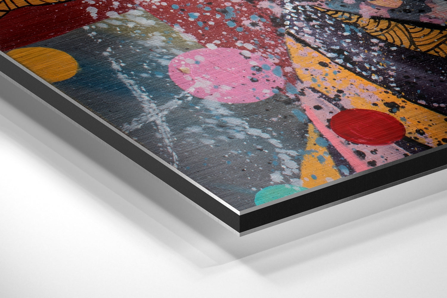 Ssssh Brushed Aluminium Dibond Wall Art