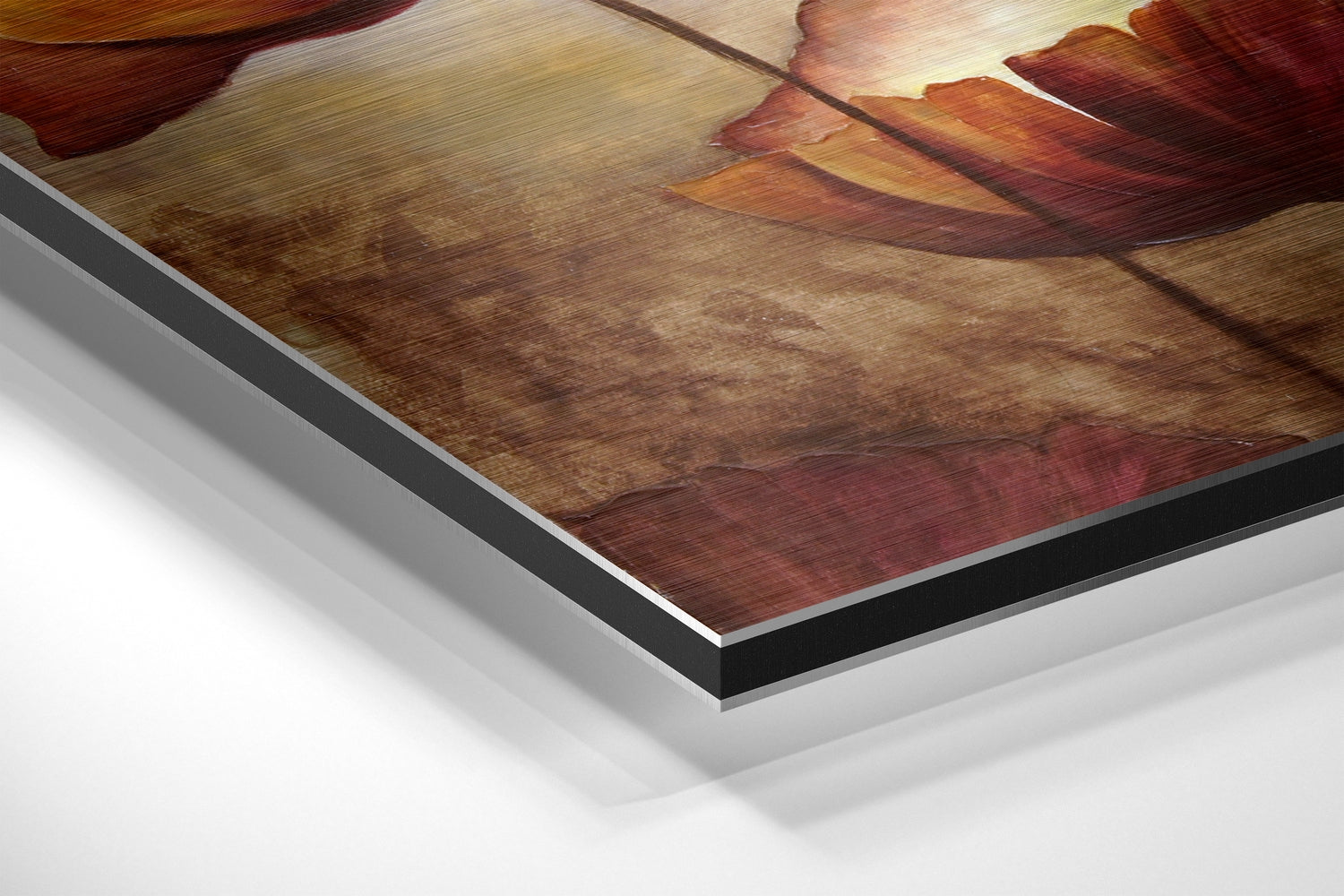 Puppies Brushed Aluminium Dibond Wall Art
