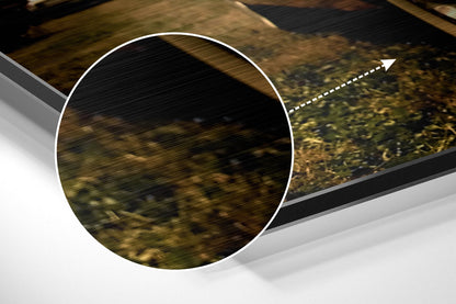 Classical Car Brushed Aluminium Dibond Wall Art