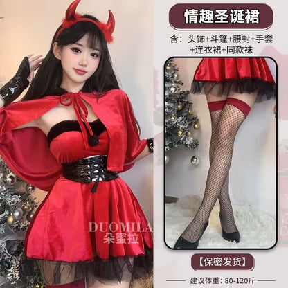 Halloween dark gothic style nun costume