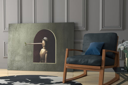 Pinocchio Glass Wall Art