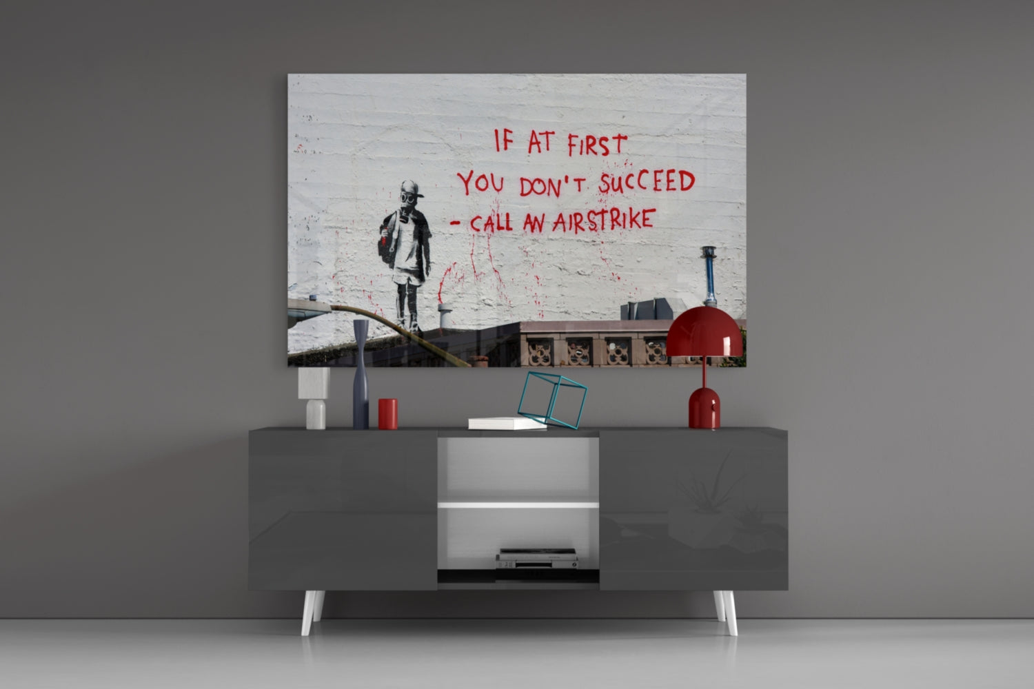 If you failed... Glass Art
