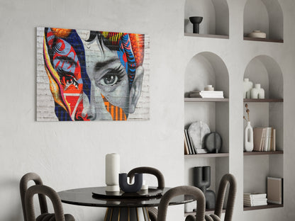 Timeless Silver-Screen Elegance Glass Art