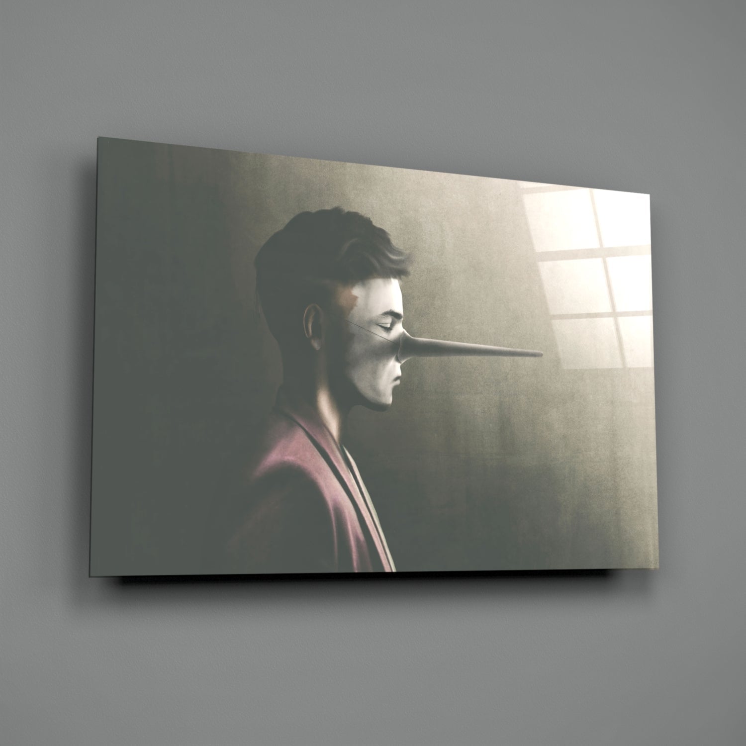 Liar Glass Wall Art